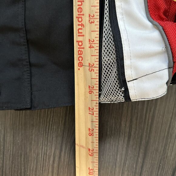 Frank Thomas Aqua Pore Advanced Padded Motorcycle Jacket Men’s Size Large Red - Picture 7 of 16